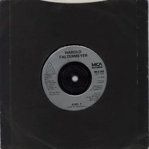 Harold Faltermeyer Axel F UK 7" vinyl New Arrival