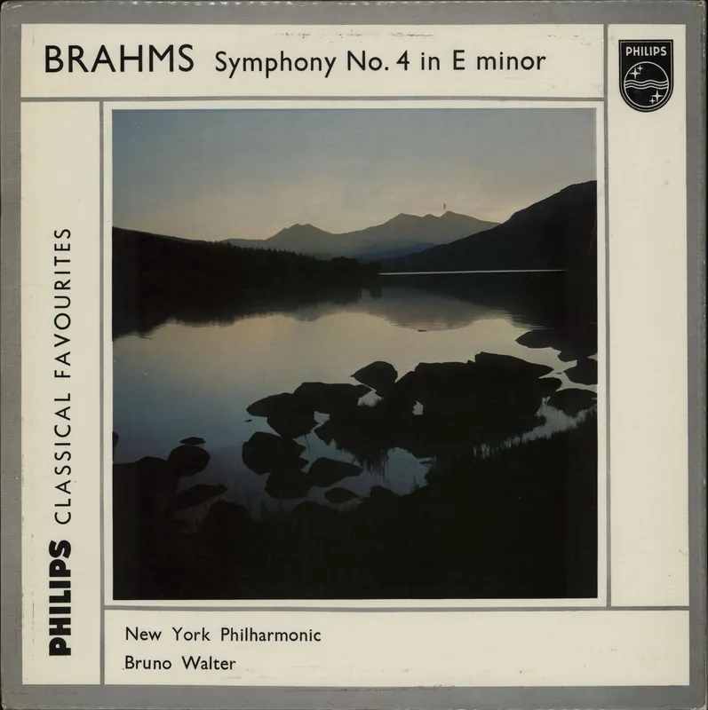 Affordable Johannes Brahms Brahms: Symphony No. 4 in E Minor UK Vinyl LP