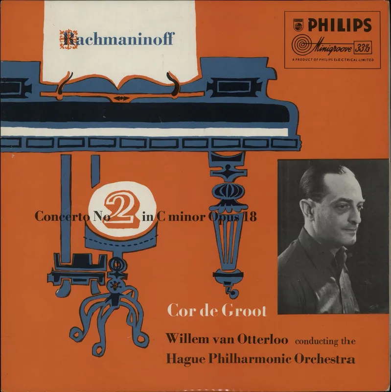 Cheap Sergei Rachmaninov Concerto No. 2 In C Minor Op.18 For Piano And Orchestra UK Vinyl LP