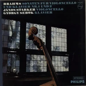 Genuine János Starker Sonaten Für Violoncello Und Klavier Nr.1 Und 2 Dutch Vinyl LP