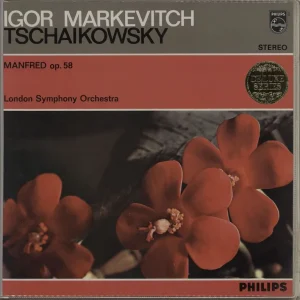 Exclusive Pyotr Ilyich Tchaikovsky Manfred Dutch Vinyl LP