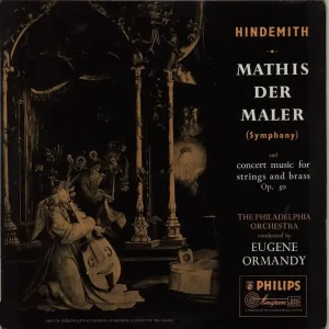 Paul Hindemith Mathis Der Maler (Symphony) UK Vinyl LP Free Shipping