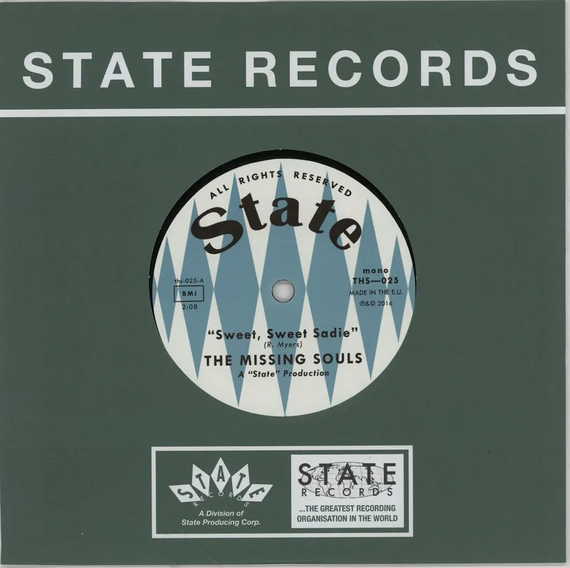 Limited Offer The Missing Souls Sweet, Sweet Sadie UK 7" vinyl