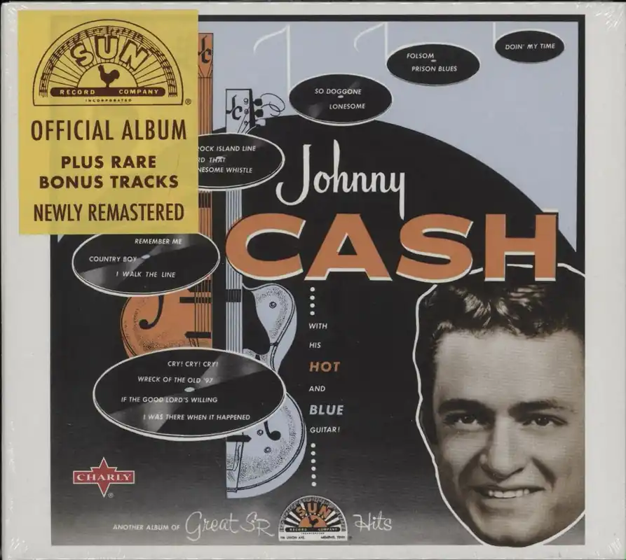 Get Yours Johnny Cash With His Hot And Blue Guitar UK CD album