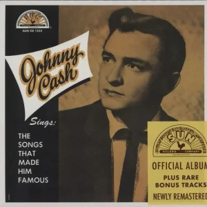 Johnny Cash Sings The Songs That Made Him Famous UK CD album Today Only