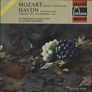 Clearance Wolfgang Amadeus Mozart Sinfonia Concertante In E Dutch Vinyl LP