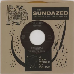 Direct From Factory Things To Come SweetGina - Yellow Vinyl US 7" vinyl