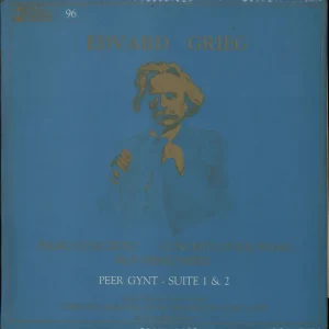 Jurgen Haansen Grieg: Piano Concerto / Peer Gynt Suites 1 & 2 UK Vinyl LP Hot Deal