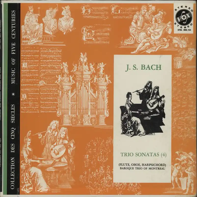 Johann Sebastian Bach Trio Sonatas US Vinyl LP Deal