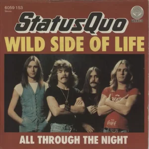 Price Cut Status Quo Wild Side Of Life German 7" vinyl