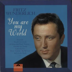 Fritz Wunderlich You Are My World UK Vinyl LP Same Day Shipping