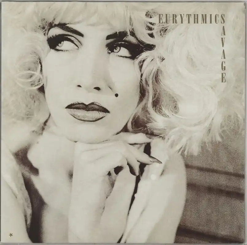 Eurythmics Savage + Poster German Vinyl LP Trending