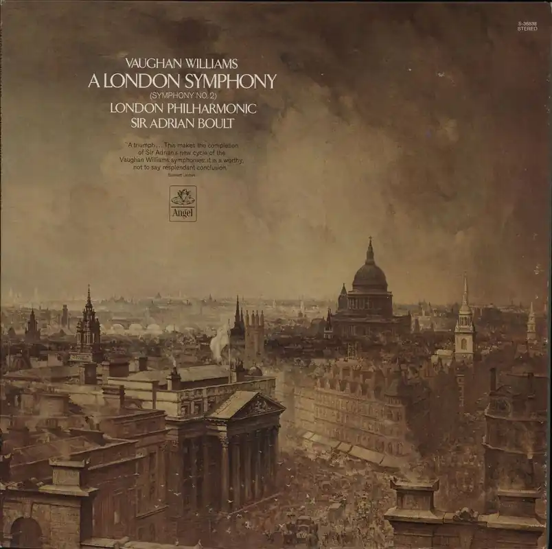 Buy Online Ralph Vaughan Williams A London Symphony (Symphony No. 2) US Vinyl LP