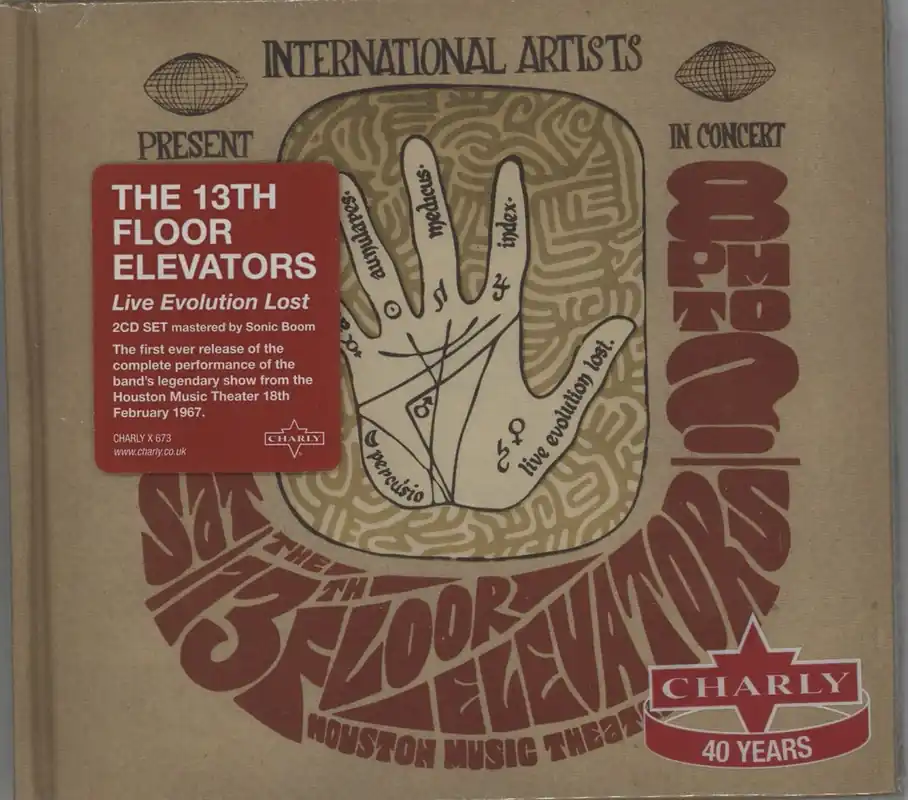 Warranty Included 13th Floor Elevators Live Evolution Lost - Sealed UK 2-CD album set