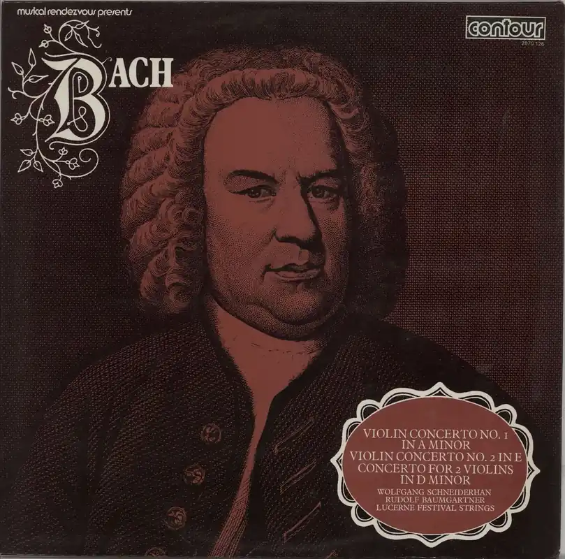 Mega Sale Wolfgang Schneiderhan Bach: Violin Concertos Nos. 1 & 2 / Concerto For Two Violins UK Vinyl LP