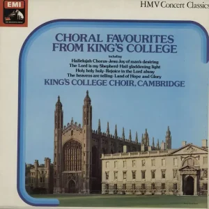 The Choir Of King's College, Cambridge Choral Favourites From King's College UK Vinyl LP Next Day Delivery