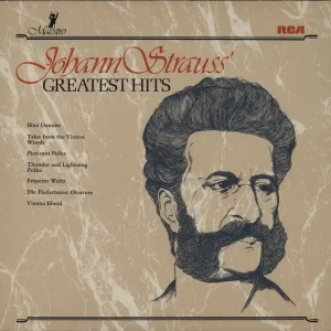 Fast Shipping Johann Strauss II (1825-1899) Johann Strauss' Greatest Hits UK Vinyl LP