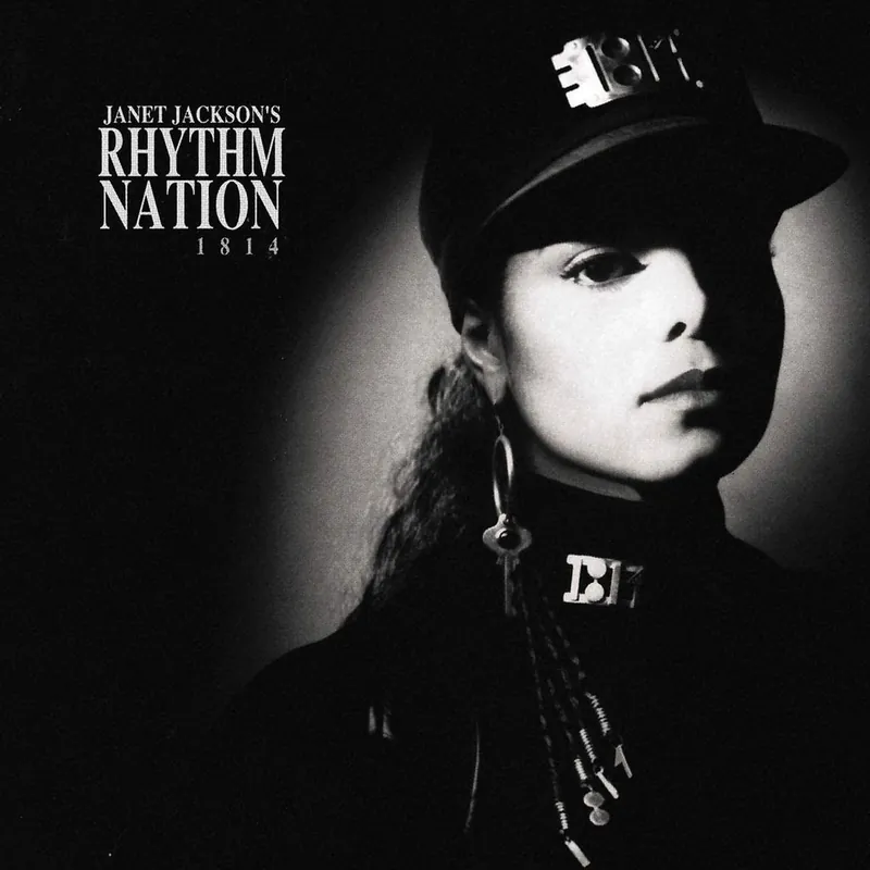 Free Shipping Janet Jackson Rhythm Nation 1814 - Sealed US 2-LP vinyl set