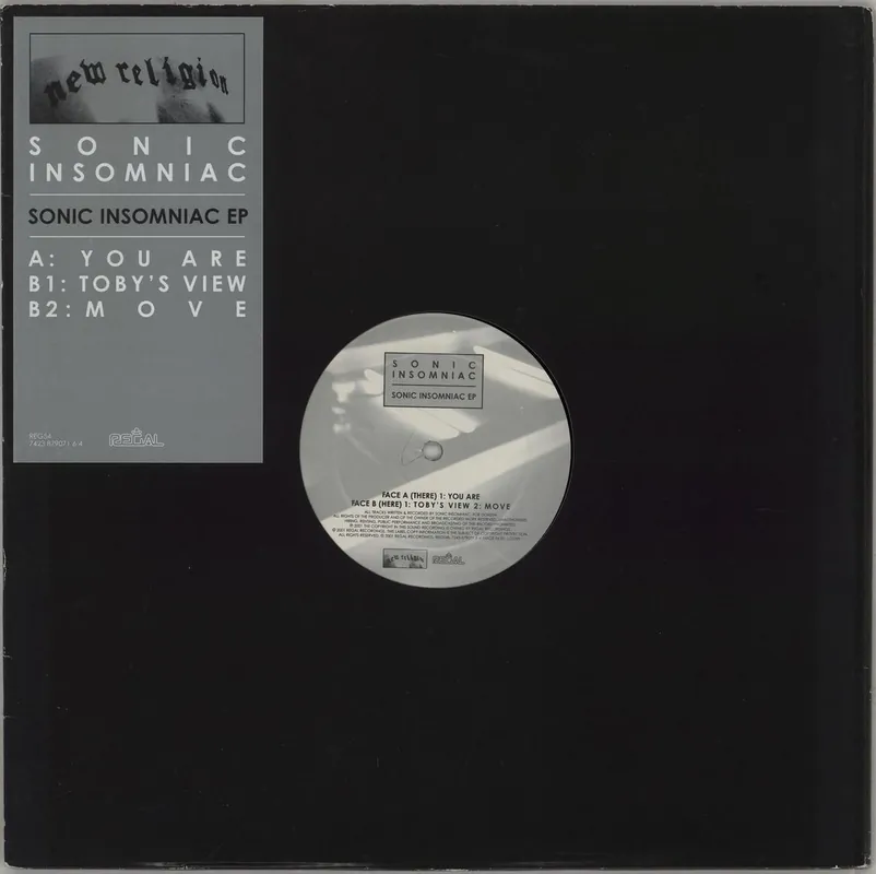Best Choice Sonic Insomniac Sonic Insomniac EP UK 12" vinyl