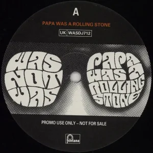 Was (Not Was) Papa Was A Rolling Stone UK Promo 12" vinyl Grab Now