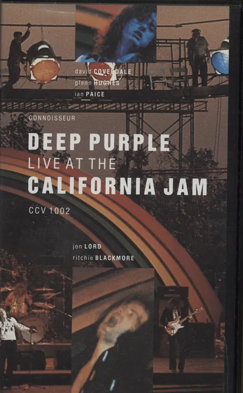 Deep Purple Live At The California Jam UK Video Get Yours