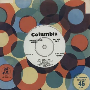 Sarah Vaughan If I Were A Bell - White label UK Promo 7" vinyl Premium