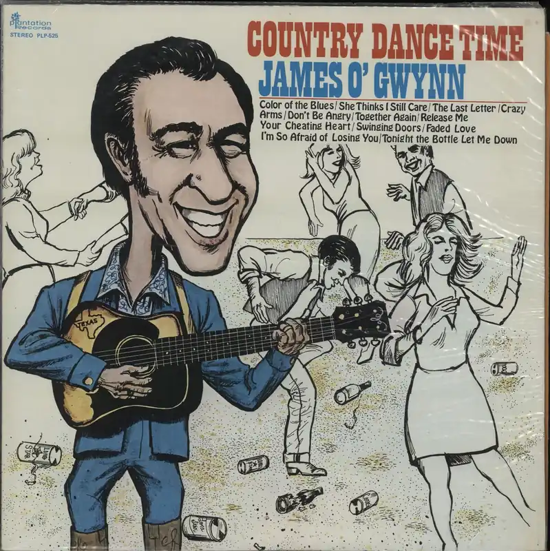James O'Gwynn Country Dance Time - Green Vinyl US Vinyl LP Latest