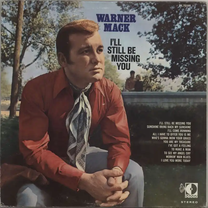 Exclusive Warner Mack I'll Still Be Missing You US Vinyl LP