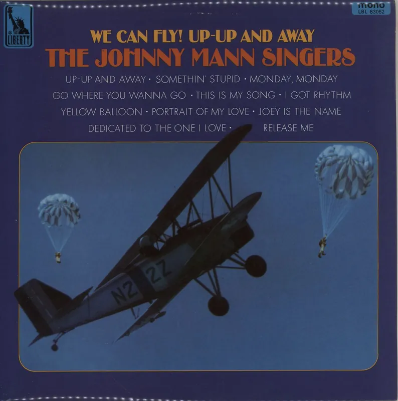 Get Yours The Johnny Mann Singers We Can Fly! Up-Up And Away UK Vinyl LP