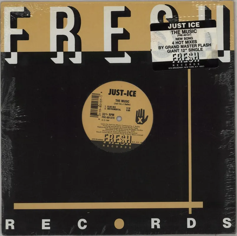 Just-Ice The Music US 12" vinyl Fan Favorite