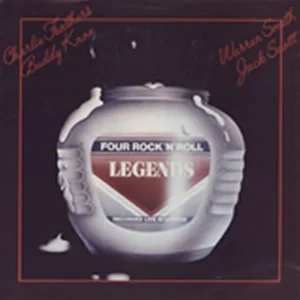 Free Delivery Various-60s & 70s Four Rock'N'Roll Legends - A Label UK Promo 7" vinyl