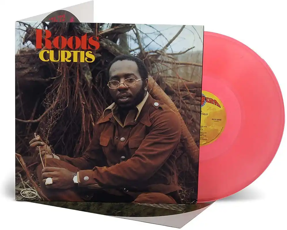Curtis Mayfield Roots - Orange Vinyl - Sealed UK Vinyl LP Time-Limited