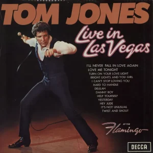 Order Now Tom Jones Live In Las Vegas - 1st UK Vinyl LP