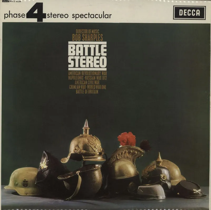 Bob Sharples Battle Stereo - 2nd UK Vinyl LP Save Now