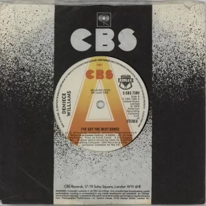 Direct From Factory Deniece Williams I've Got The Next Dance - A Label UK Promo 7" vinyl