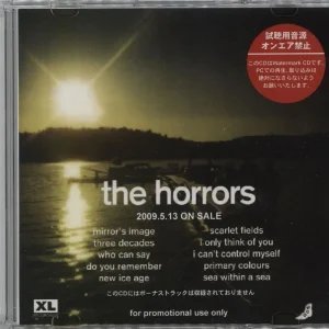 Clearance The Horrors Primary Colours UK Promo CD-R acetate