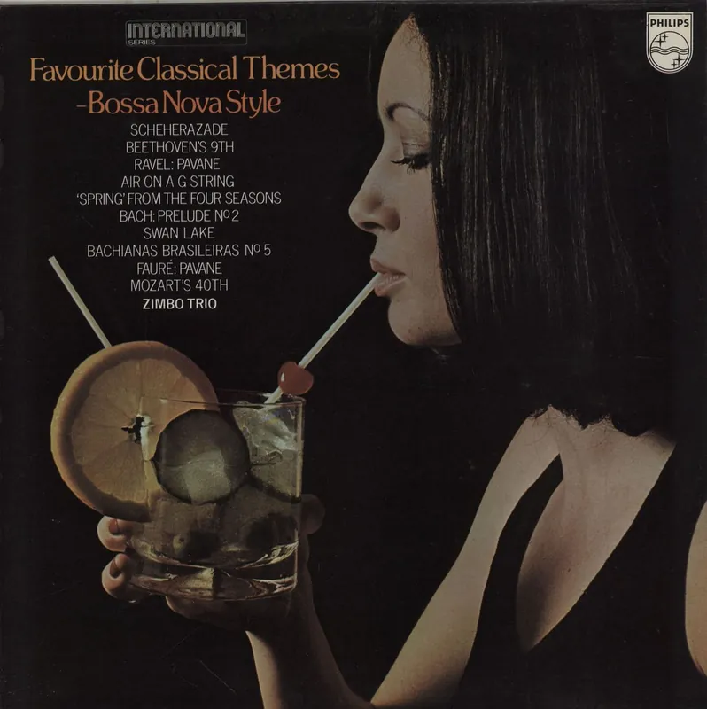Zimbo Trio Favourite Classical Themes – Bossa Nova Style UK Vinyl LP Limited Time