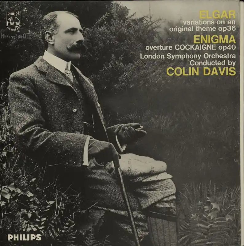 Edward Elgar Enigma UK Vinyl LP Modern