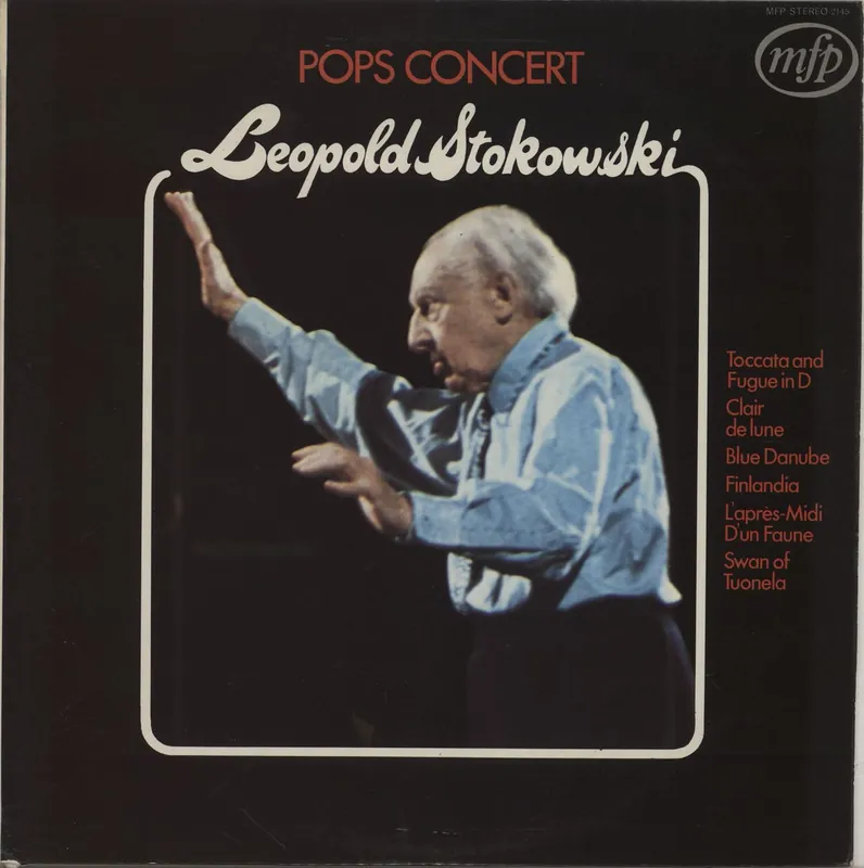 Leopold Stokowski Pops Concert UK Vinyl LP Crafted