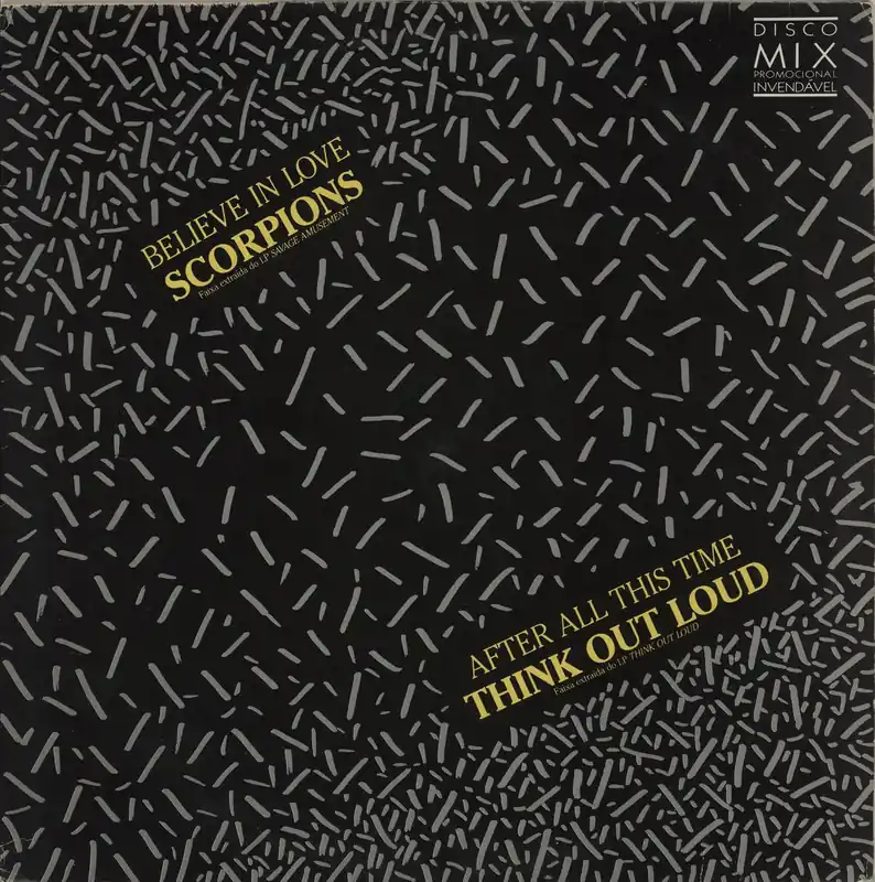 Scorpions Believe In Love Brazilian Promo 12" vinyl Professional Grade