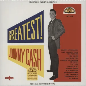 Sale Johnny Cash Greatest! - 180g UK Vinyl LP
