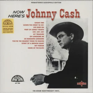 Johnny Cash Now Here's Johnny - 180g UK Vinyl LP Hot Picks