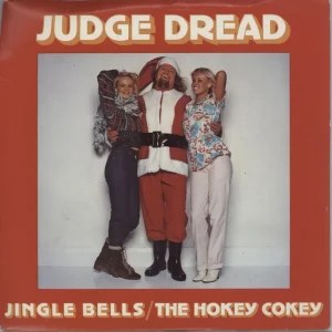 Affordable Judge Dread Jingle Bells / The Hokey Cokey - A Label UK Promo 7" vinyl