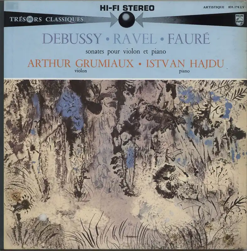 Trusted Brand Arthur Grumiaux Sonates Pour Violon Et Piano French Vinyl LP