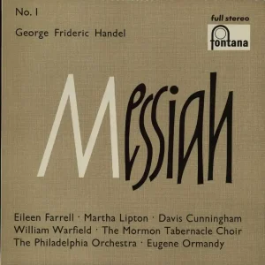 Free Returns George Frideric Handel Messiah UK 2-LP vinyl set