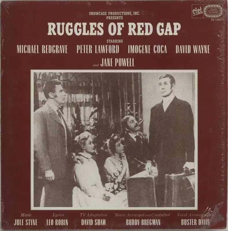 Free Delivery Original Cast Recording Ruggles Of Red Gap US Vinyl LP