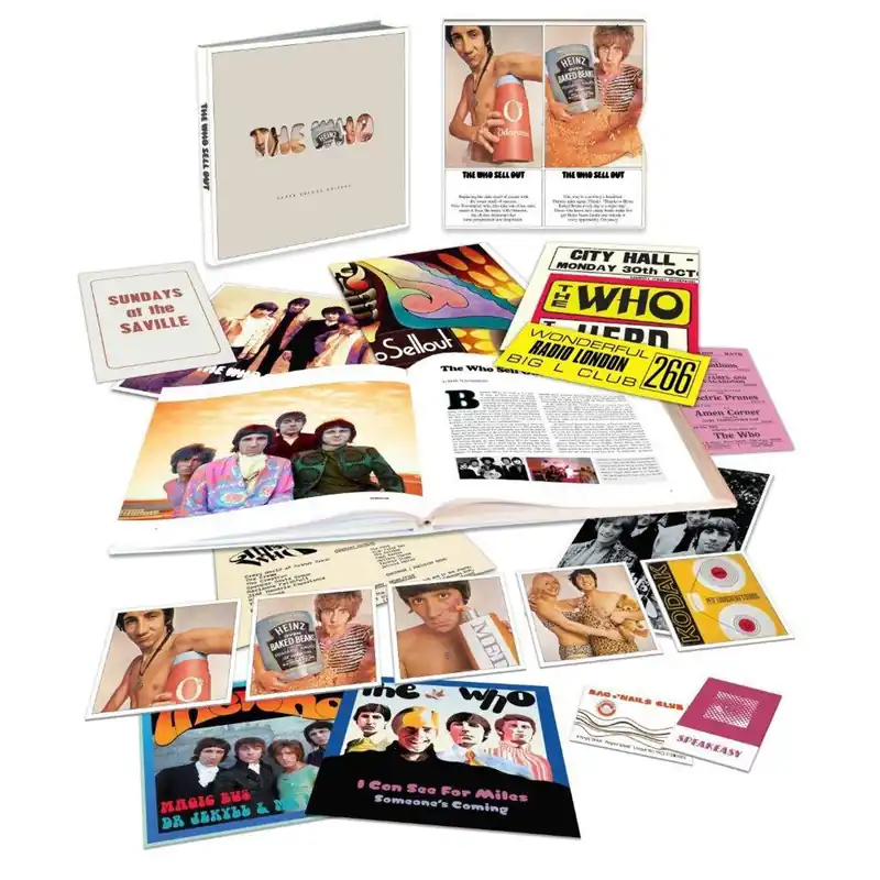 Free Delivery The Who The Who Sell Out: Super Deluxe Edition - Sealed UK Cd album box set