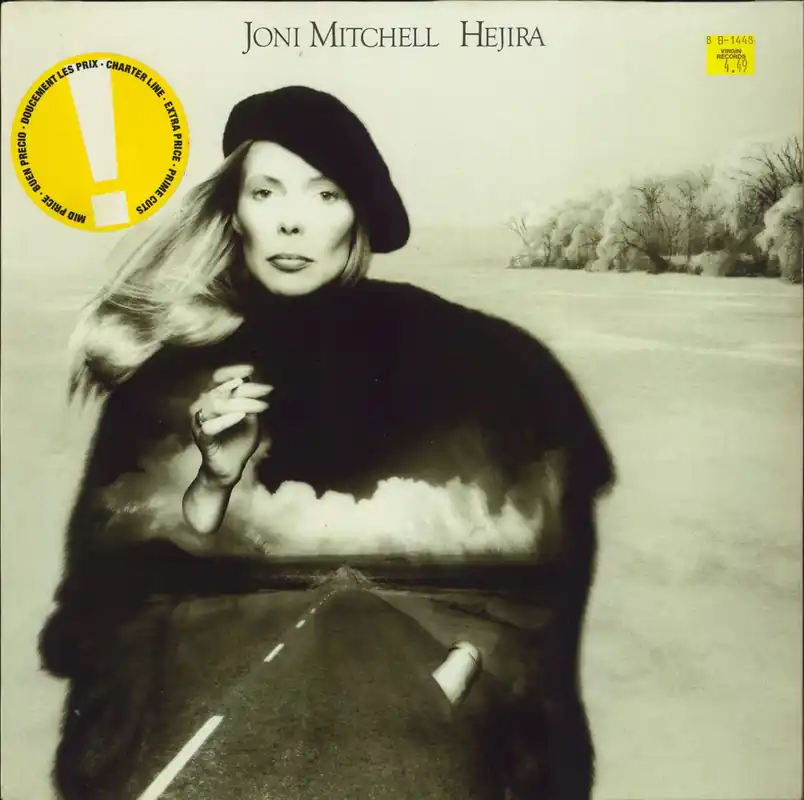 Money Back Guarantee Joni Mitchell Hejira - 3rd German Vinyl LP