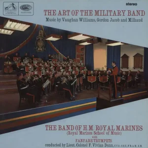 The Band Of H.M. Royal Marines The Art Of The Military Band - Factory Sample UK Vinyl LP Fan Favorite