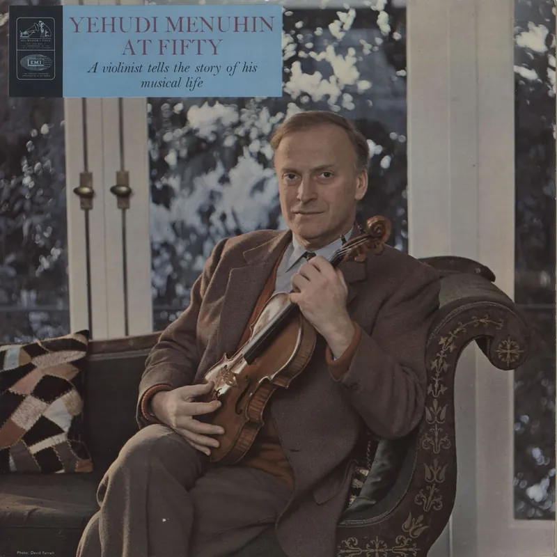 Top Pick Yehudi Menuhin Yehudi Menuhin At Fifty - Factory Sample UK Vinyl LP